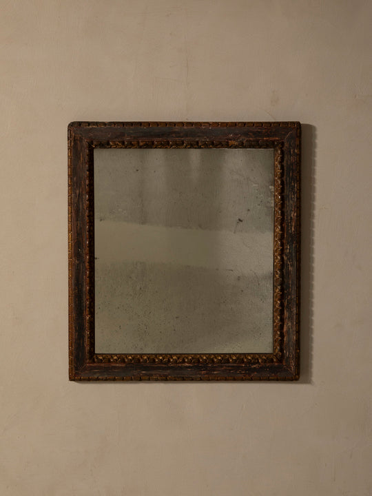 19th-century carved French mirror