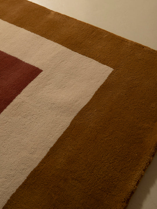 Ochre Sequence Rug