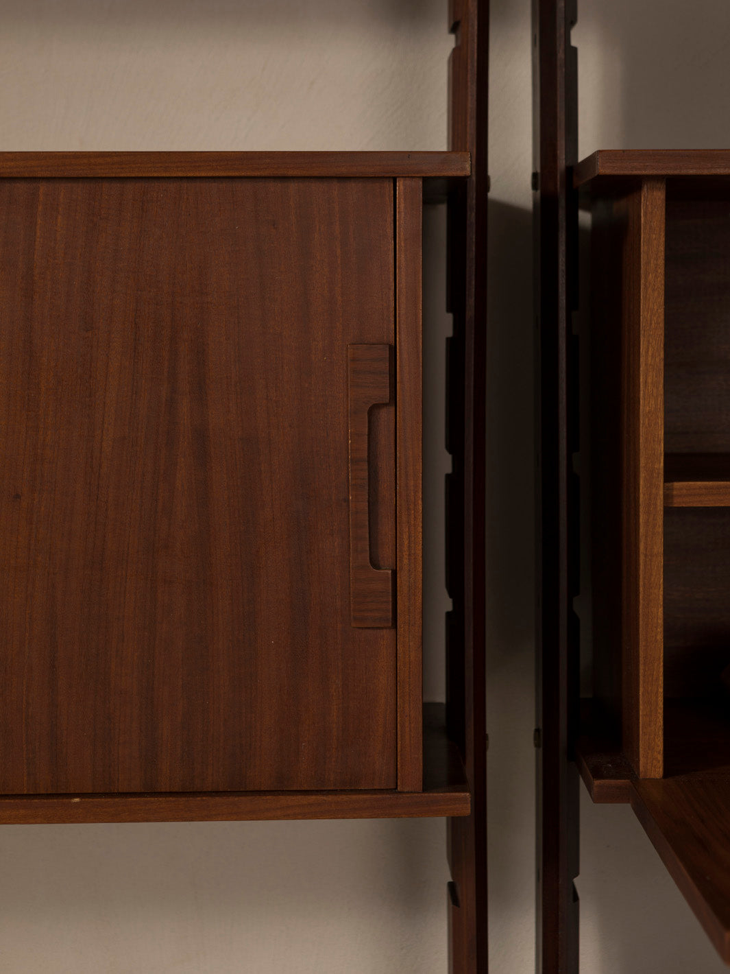 Italian bookcase desk from the 1960s