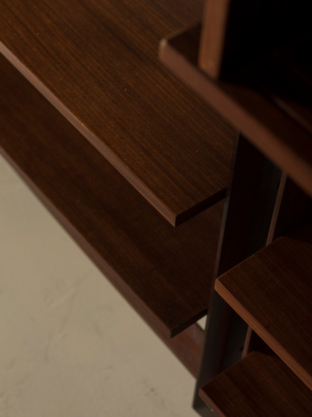 Italian bookcase desk from the 1960s