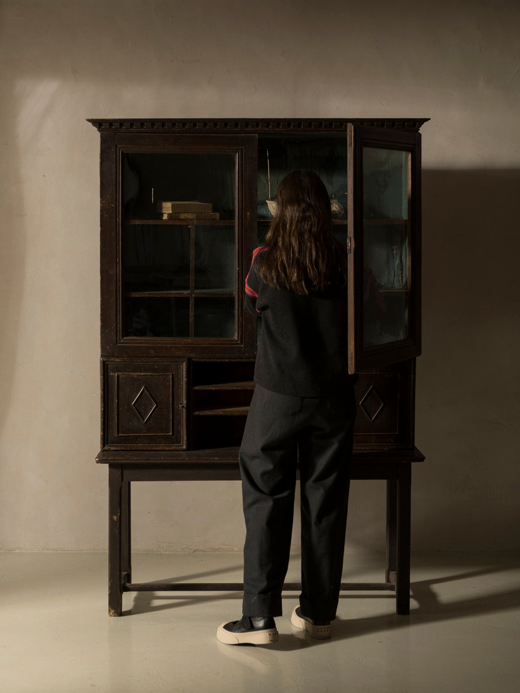 Black desk 19th century