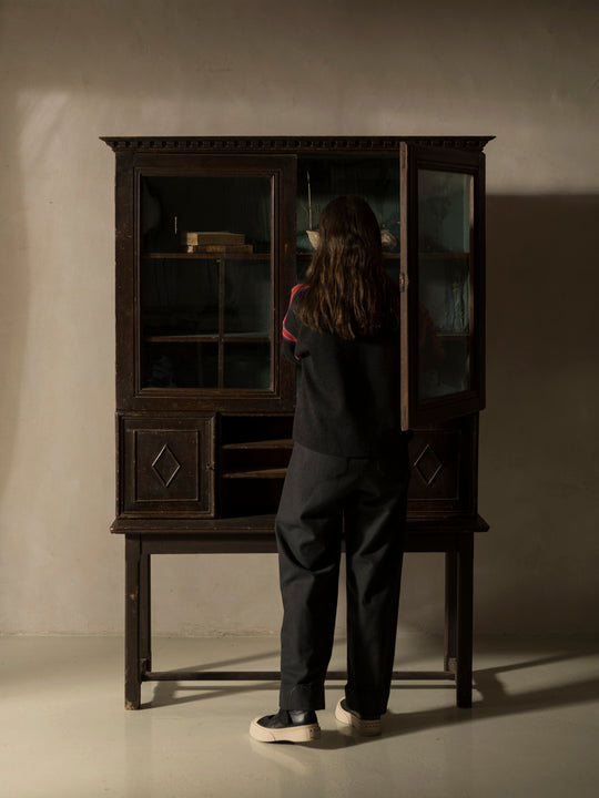 Black desk 19th century