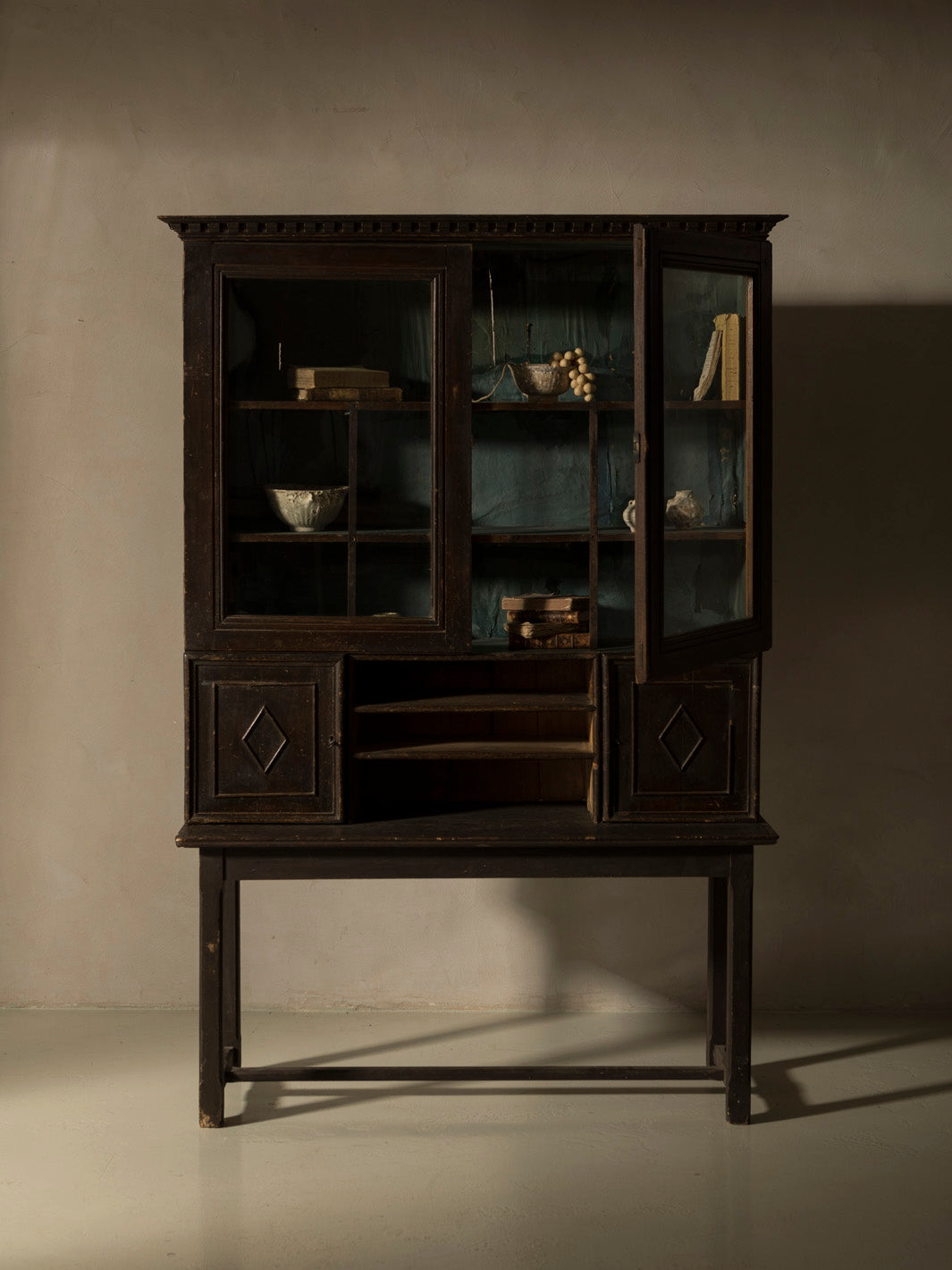 Black desk 19th century