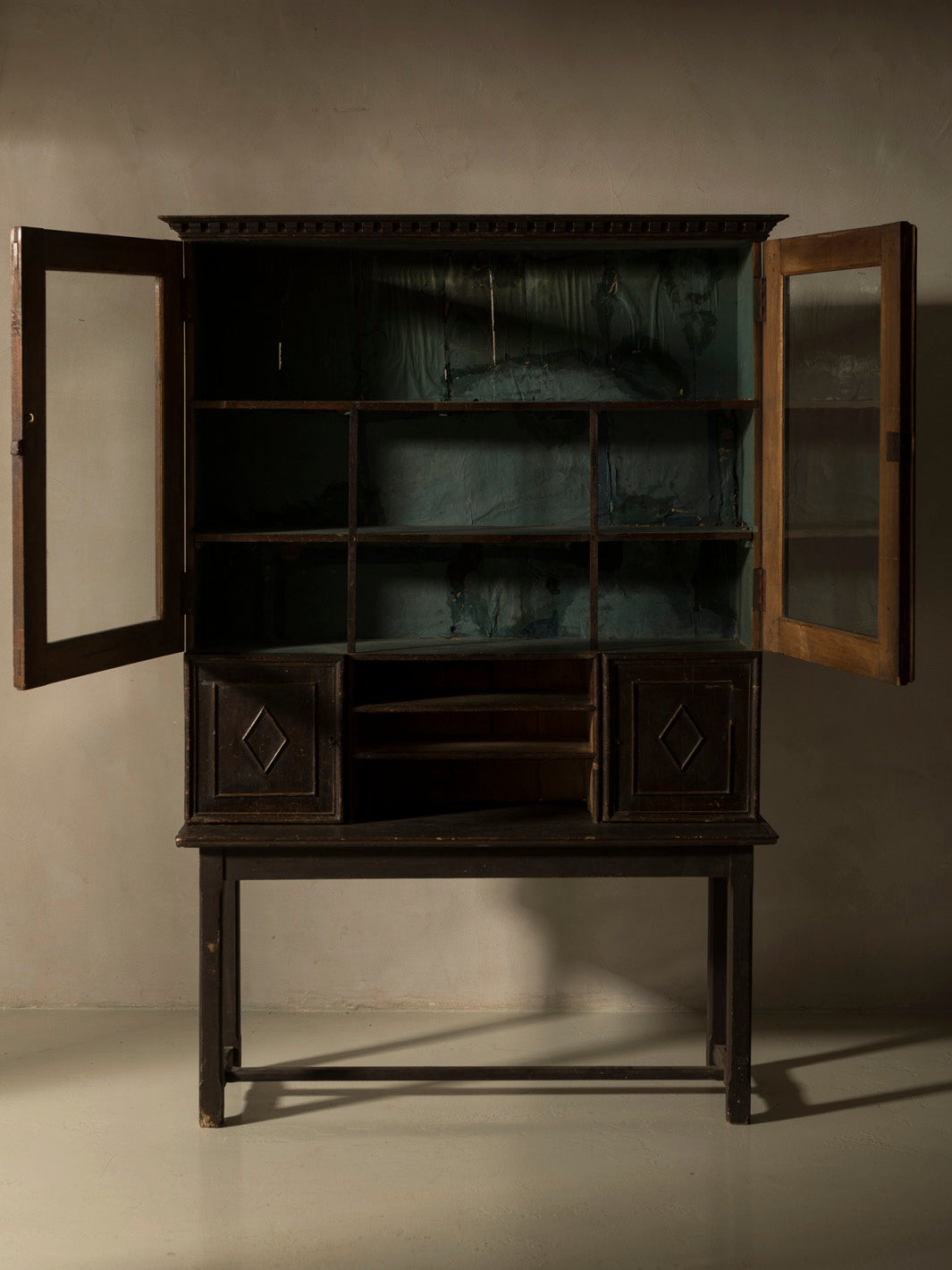 Black desk 19th century