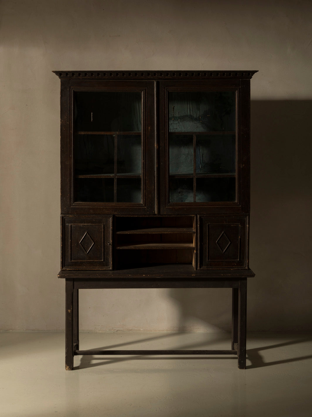Black desk 19th century