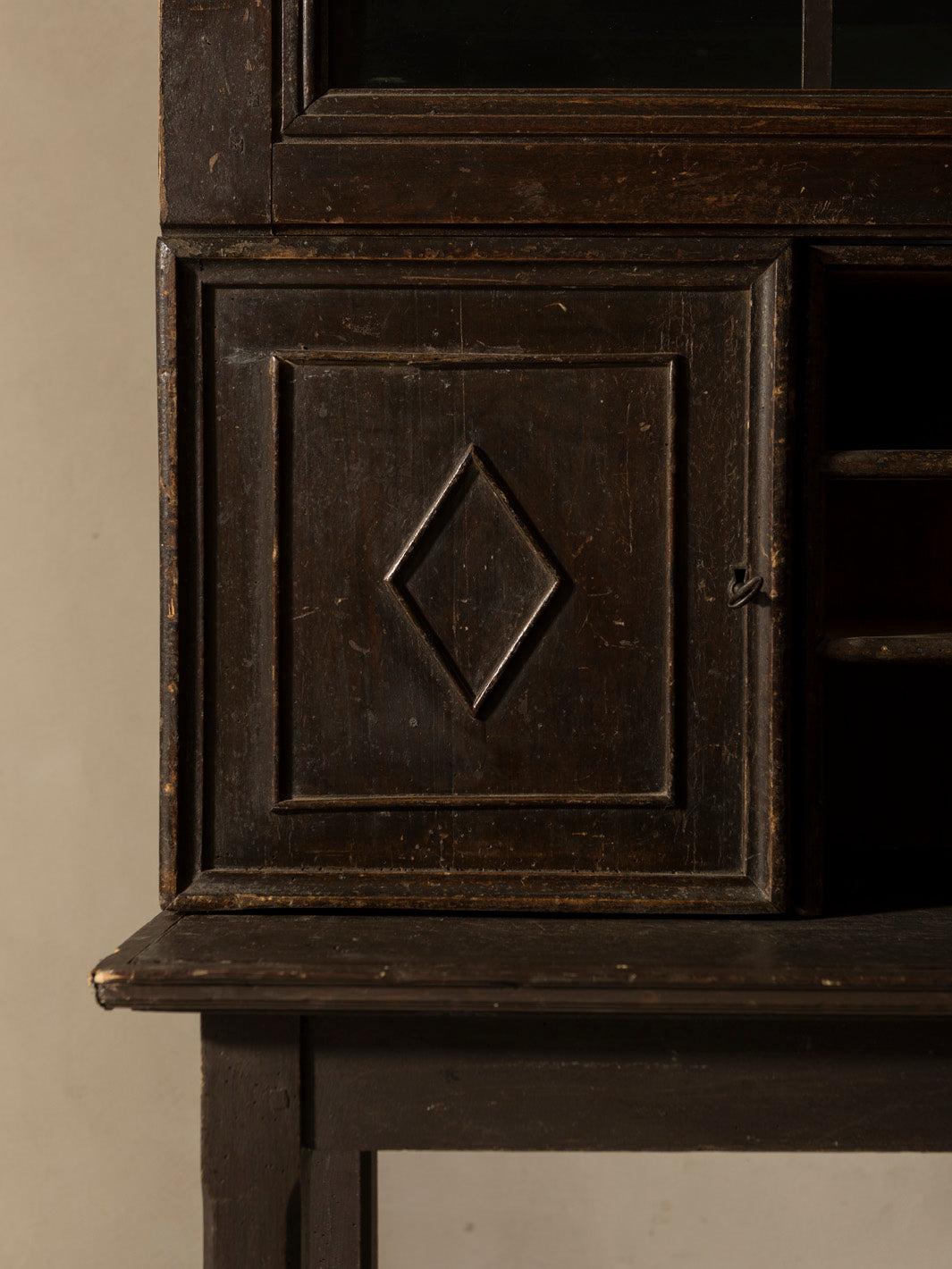 Black desk 19th century