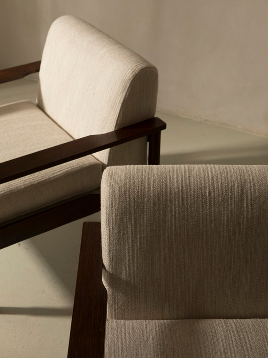 Pair of 60s rosewood armchairs