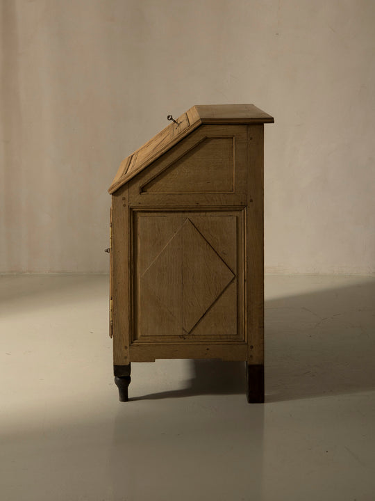 Cómoda escritorio Bélgica castaño XIX