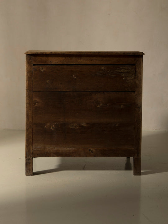 Cómoda escritorio Bélgica castaño XIX