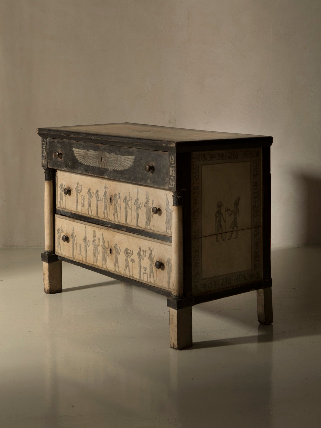 Commode Empire de Florence, XIXe siècle