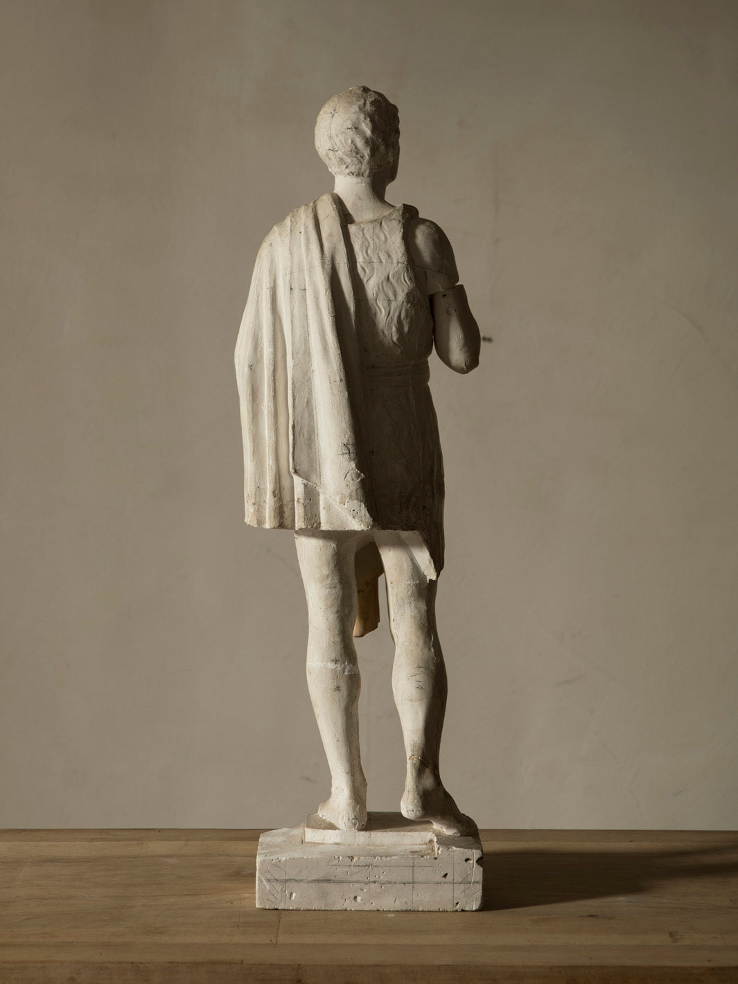 Roman soldier mold Paris 19th century 2