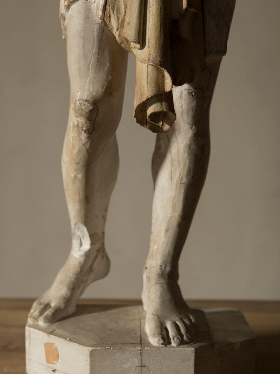 Roman soldier mold Paris 19th century 2
