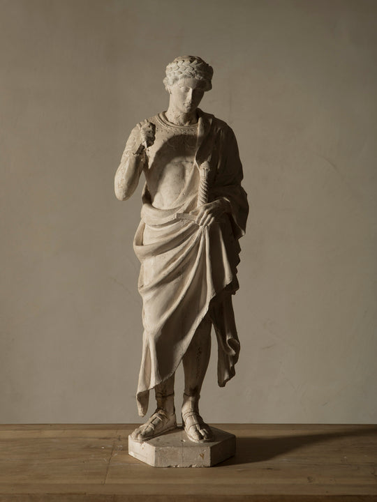 Roman soldier mold Paris 19th century 1