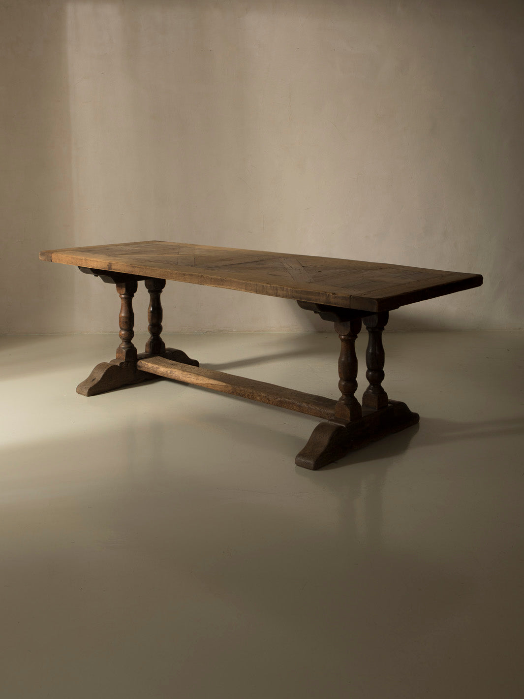 Dark brown Monastery table XIX