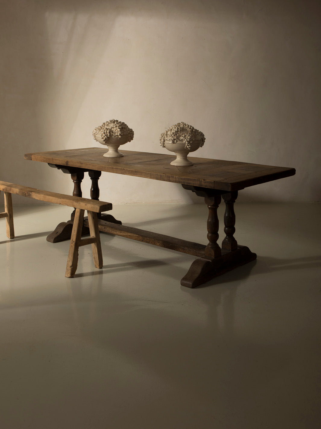Dark brown Monastery table XIX