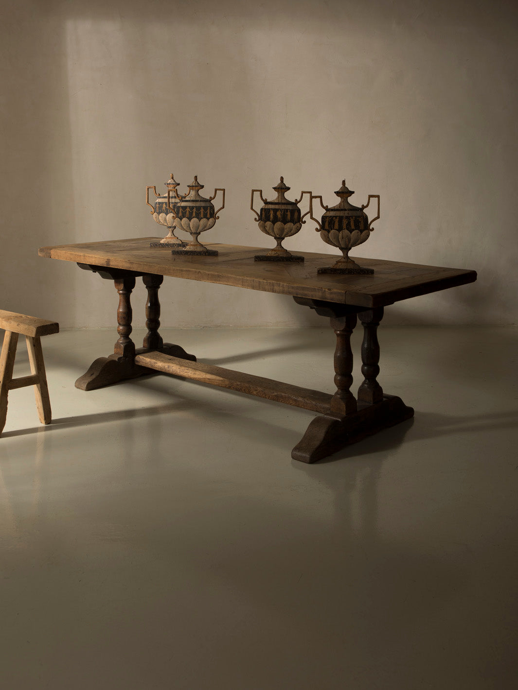 Dark brown Monastery table XIX