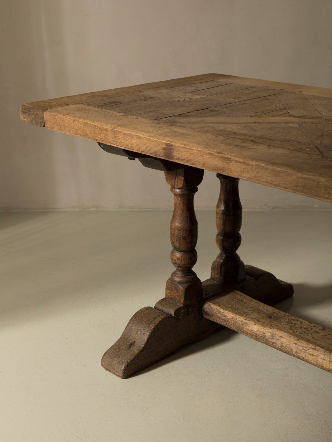 Dark brown Monastery table XIX