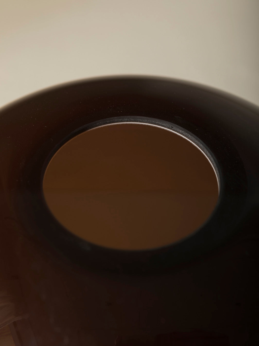 Lámpara sobremesa murano teja y latón