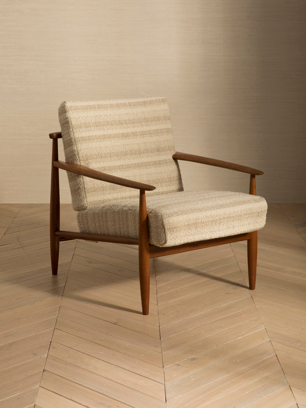 Pair of Danish teak armchairs from the 1960s