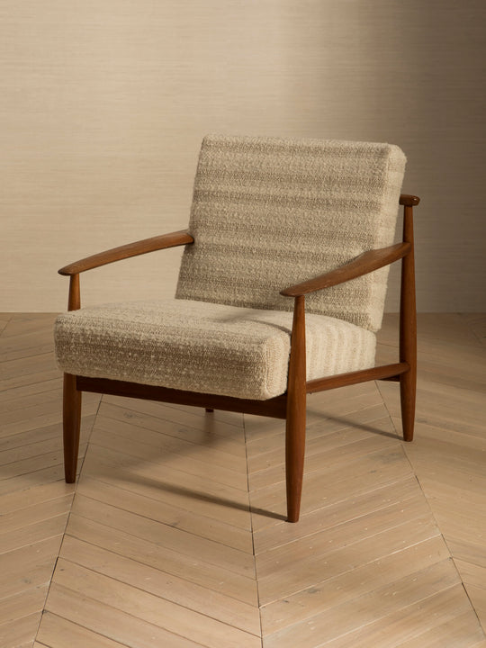 Pair of Danish teak armchairs from the 1960s