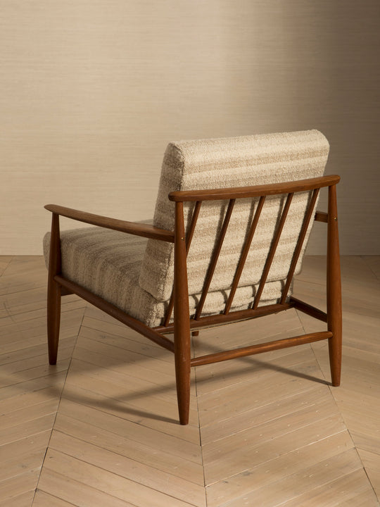 Pair of Danish teak armchairs from the 1960s