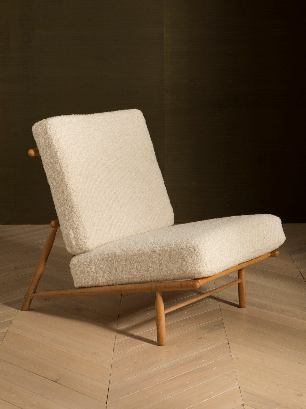 Pair of Alf Svensson armchairs for Dux, 1970s, teak