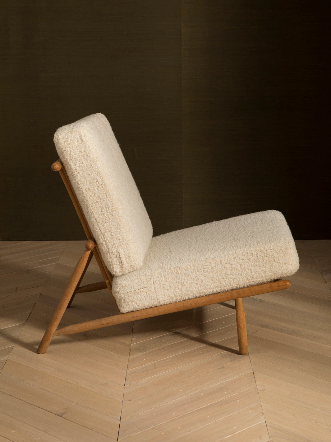 Pair of Alf Svensson armchairs for Dux, 1970s, teak