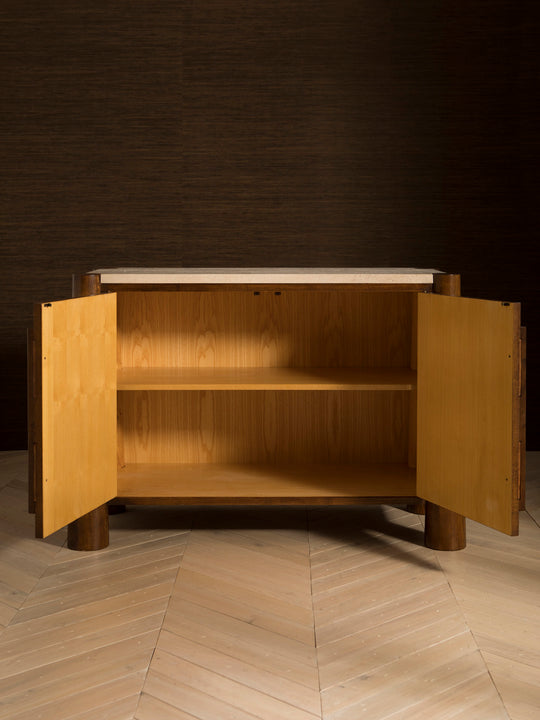 Sao Paolo ash and pine sideboard