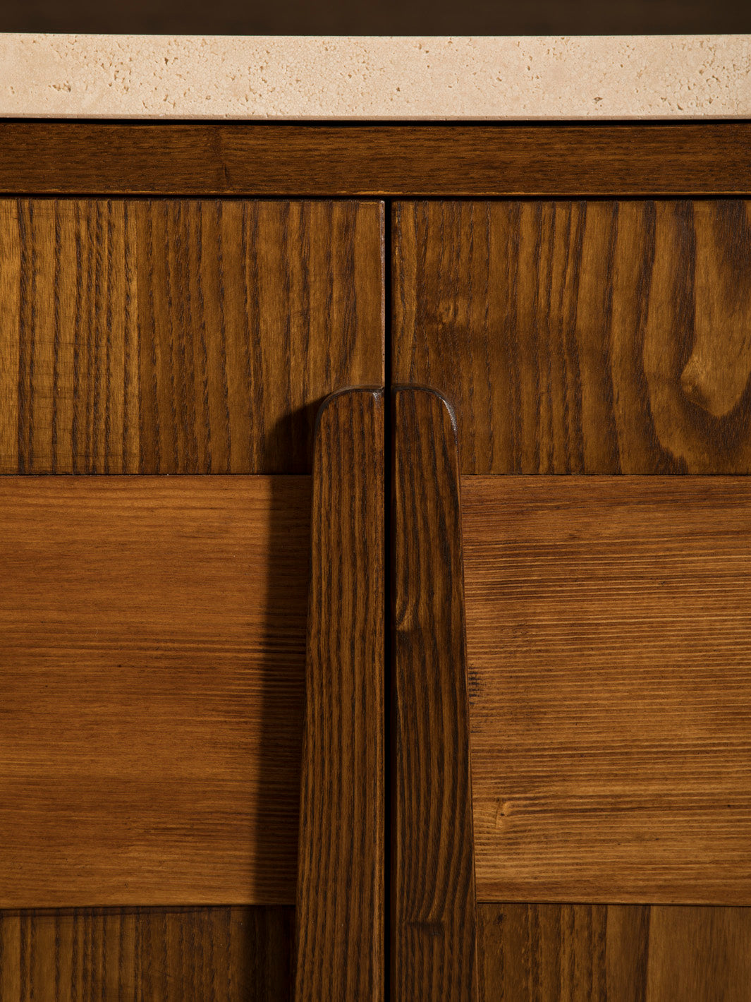 Sao Paolo ash and pine sideboard