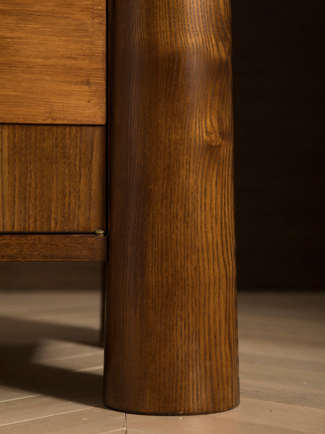 Sao Paolo ash and pine sideboard