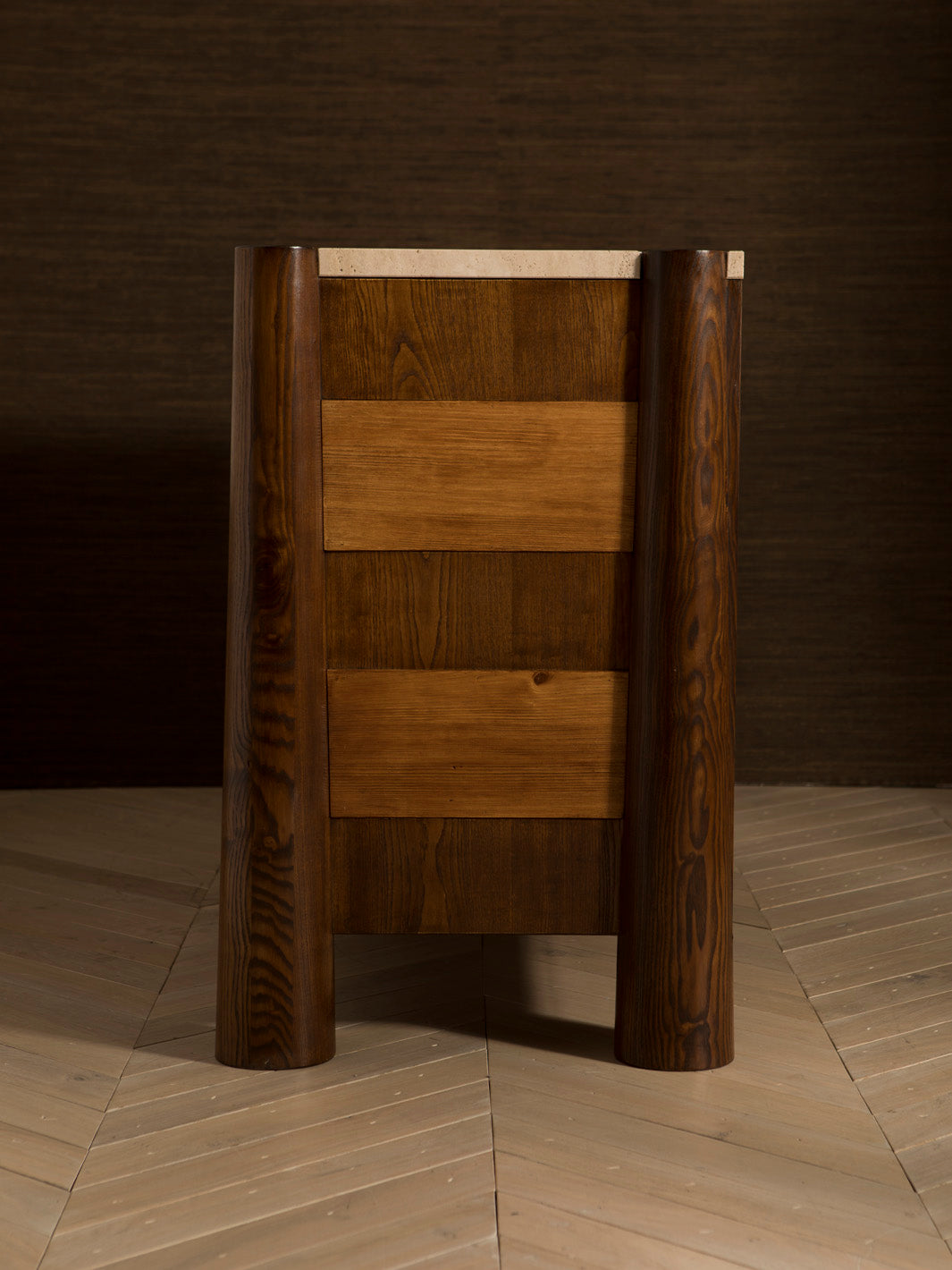 Sao Paolo ash and pine sideboard