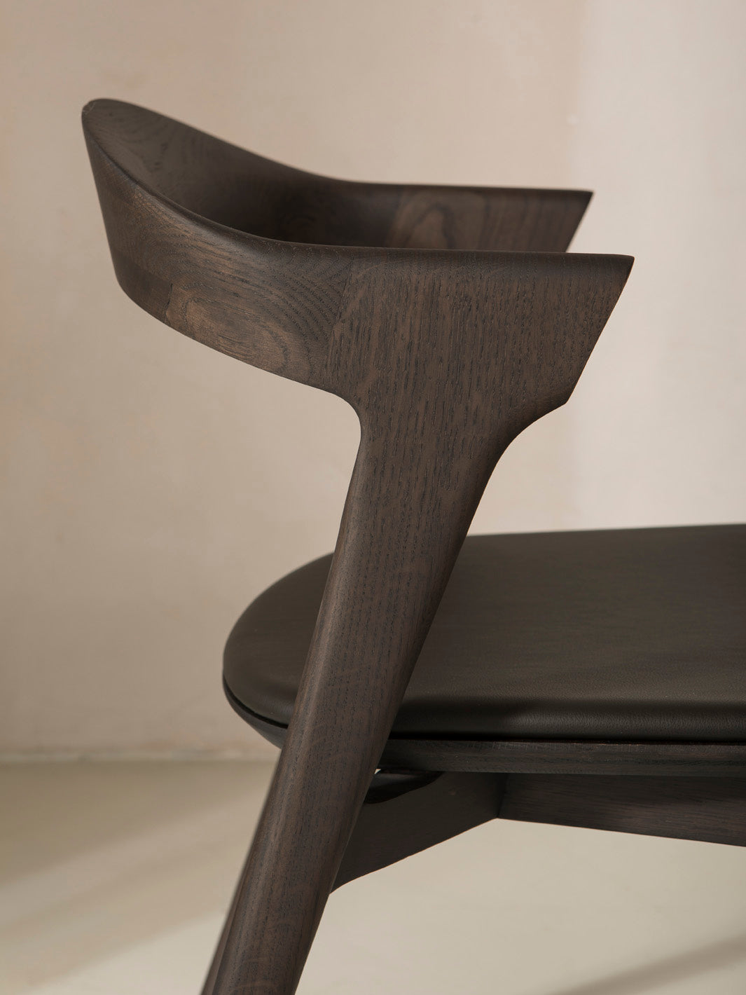 Bok chair, brown oak