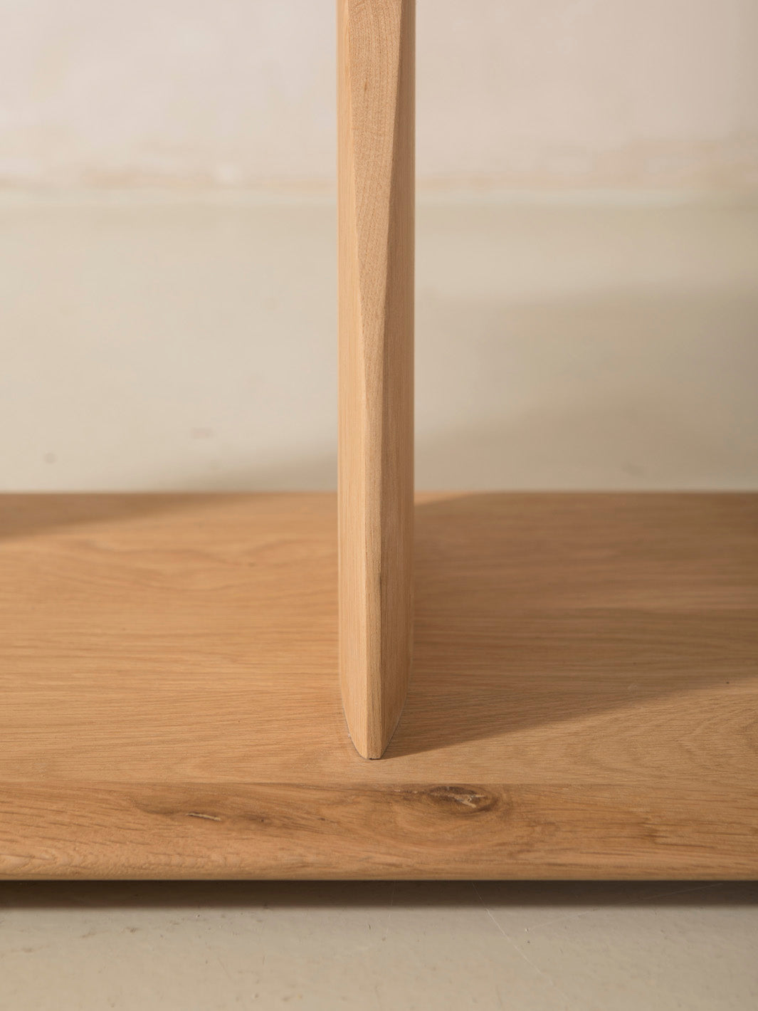 Geometric bookcase sideboard