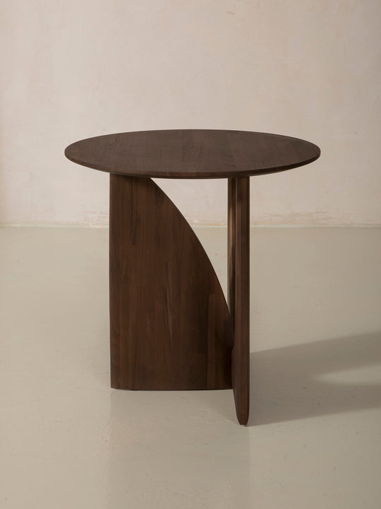 Geometric side table