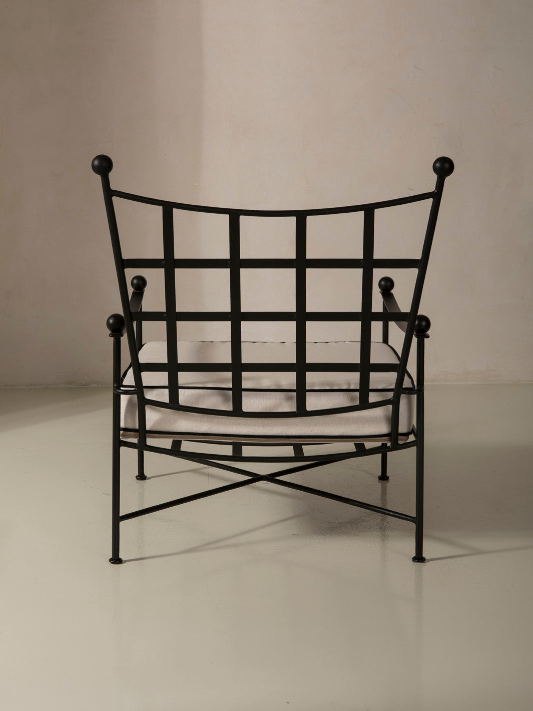 Mott Black Armchair