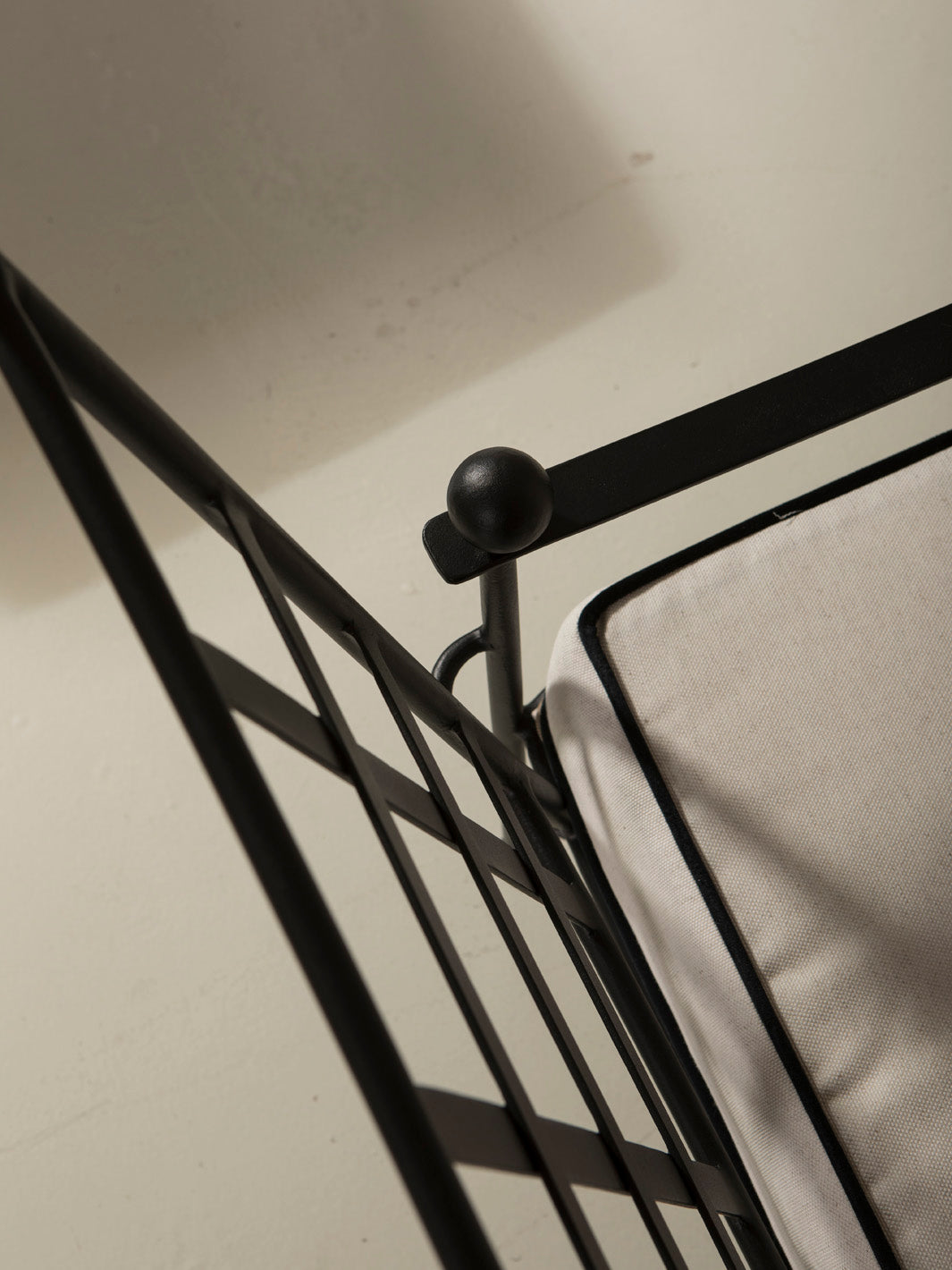 Mott Black Armchair