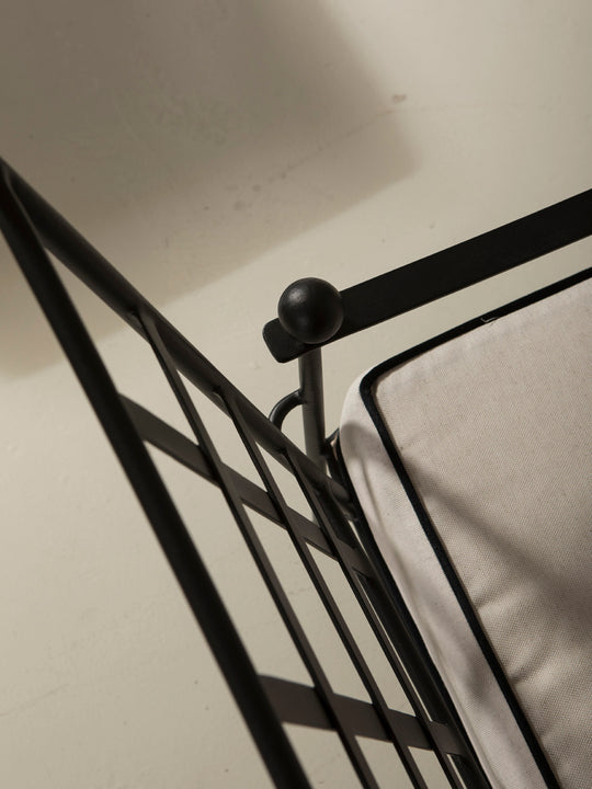Mott Black Armchair