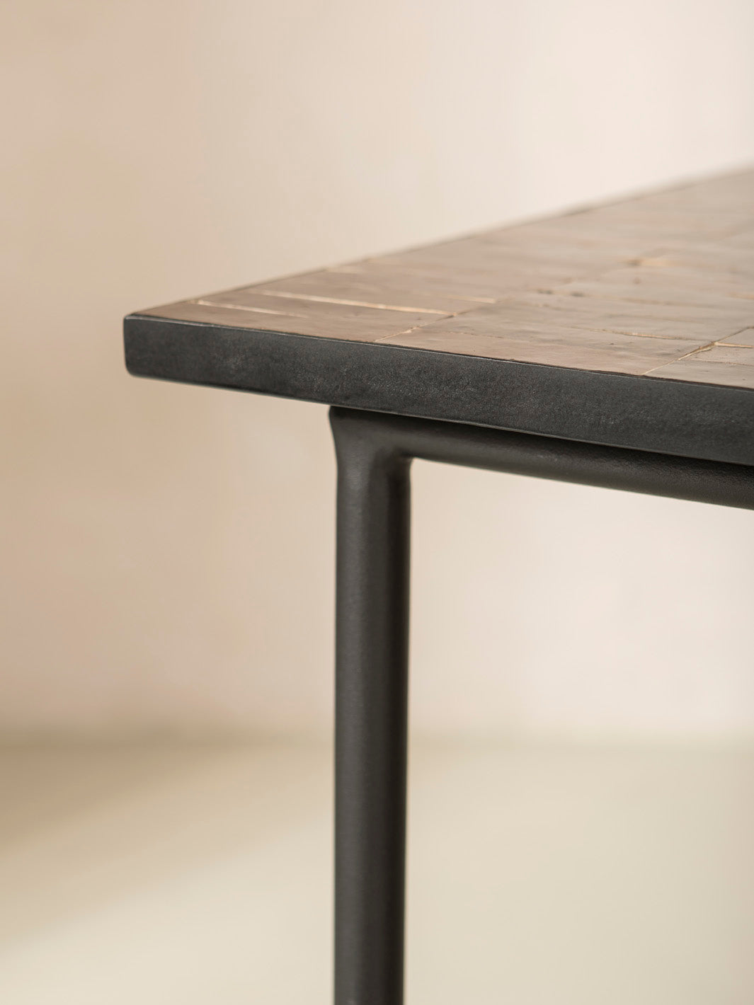 Mott Zellige Brown Table