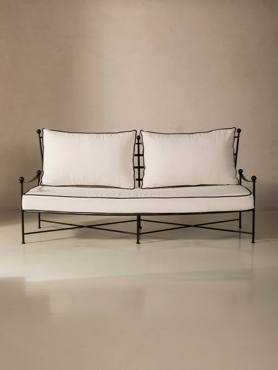 Mott Black Sofa 180cm
