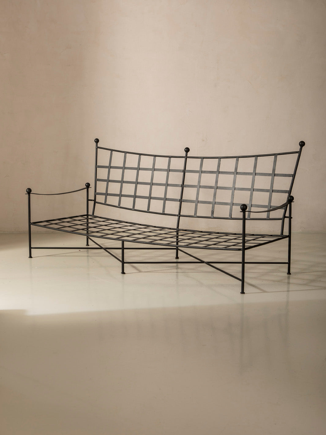 Mott Black Sofa 180cm