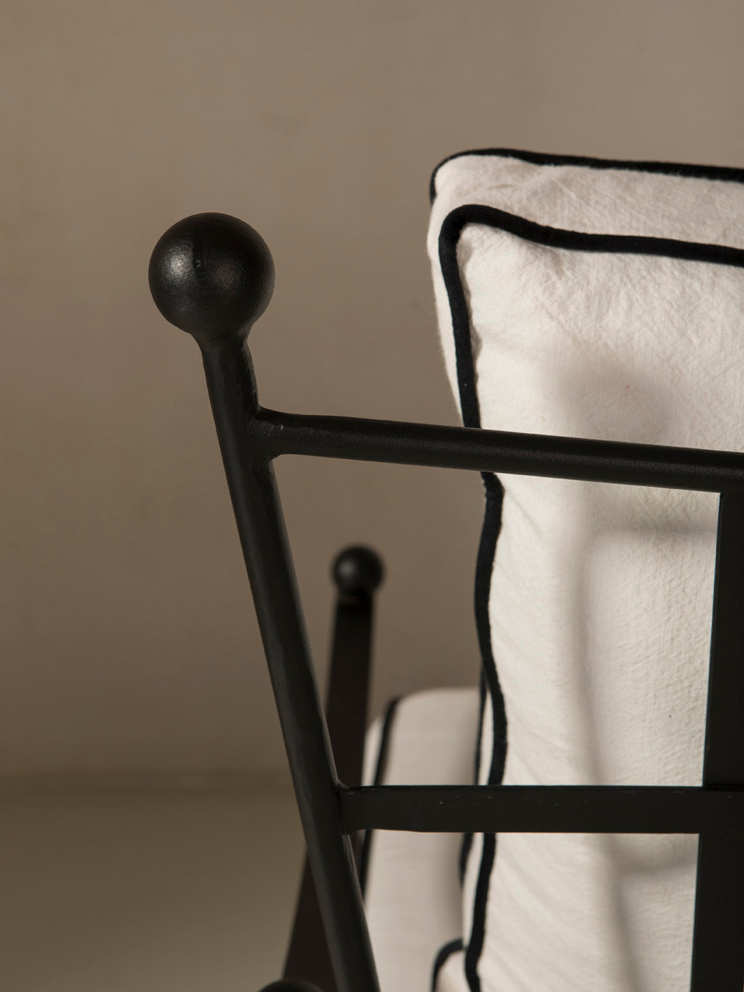 Mott Black Sofa 180cm