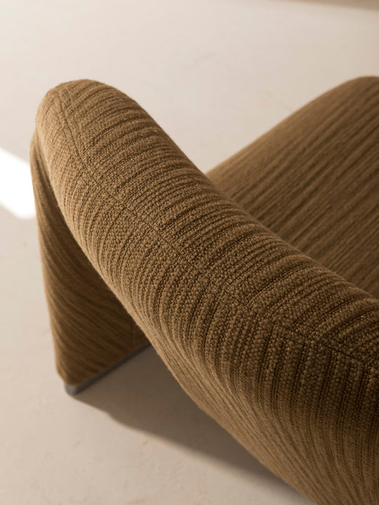 Pareja "Alky" por Giancarlo Piretti años 70 verde kaki