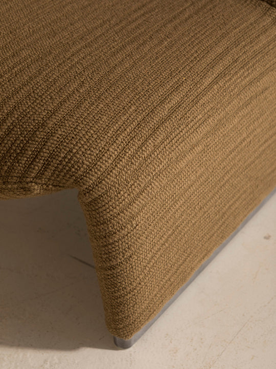 Pareja "Alky" por Giancarlo Piretti años 70 verde kaki