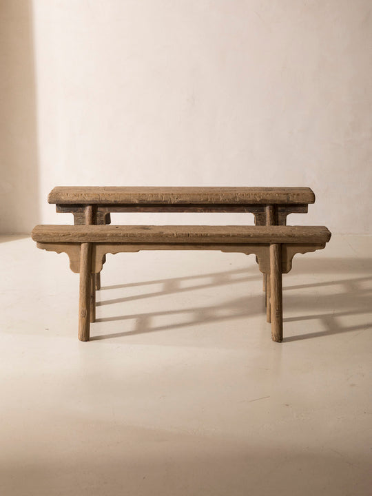 Chinese Elm Bench 125x28cm