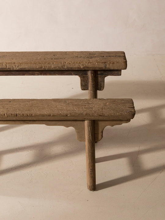 Chinese Elm Bench 125x28cm