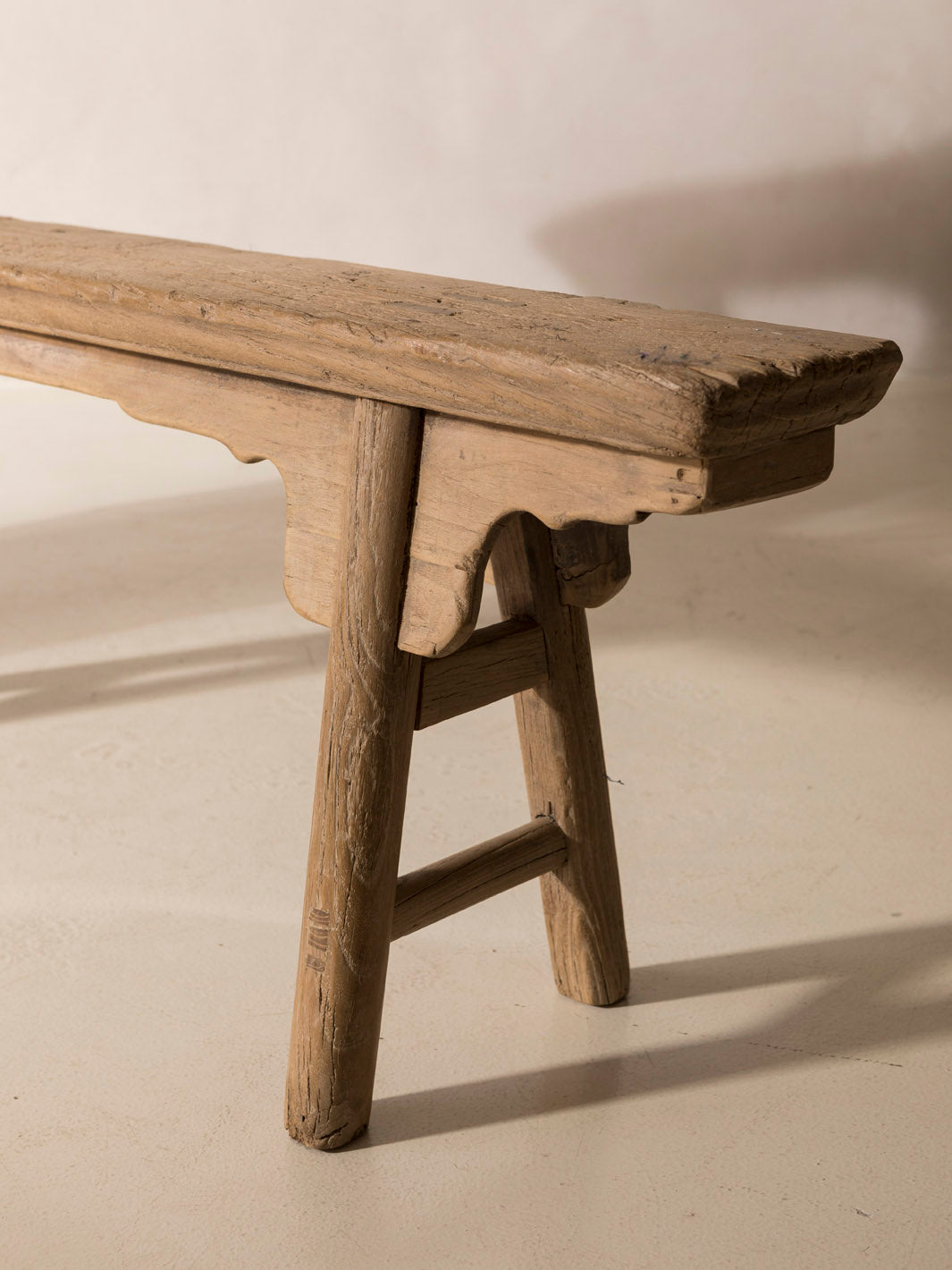 Chinese Elm Bench 125x28cm