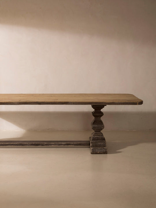 Table italienne 19ème siècle 395x95cm