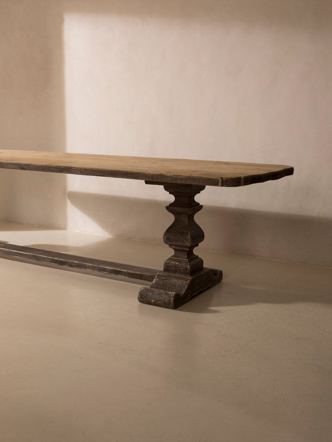 Table italienne 19ème siècle 395x95cm