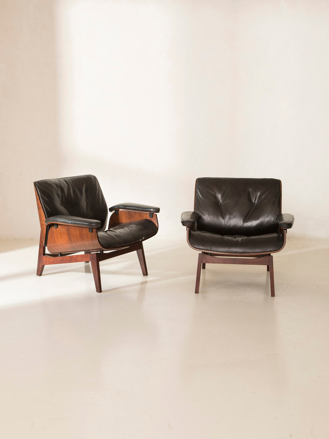 Ico Parisi Mim Roma armchairs from the 60s