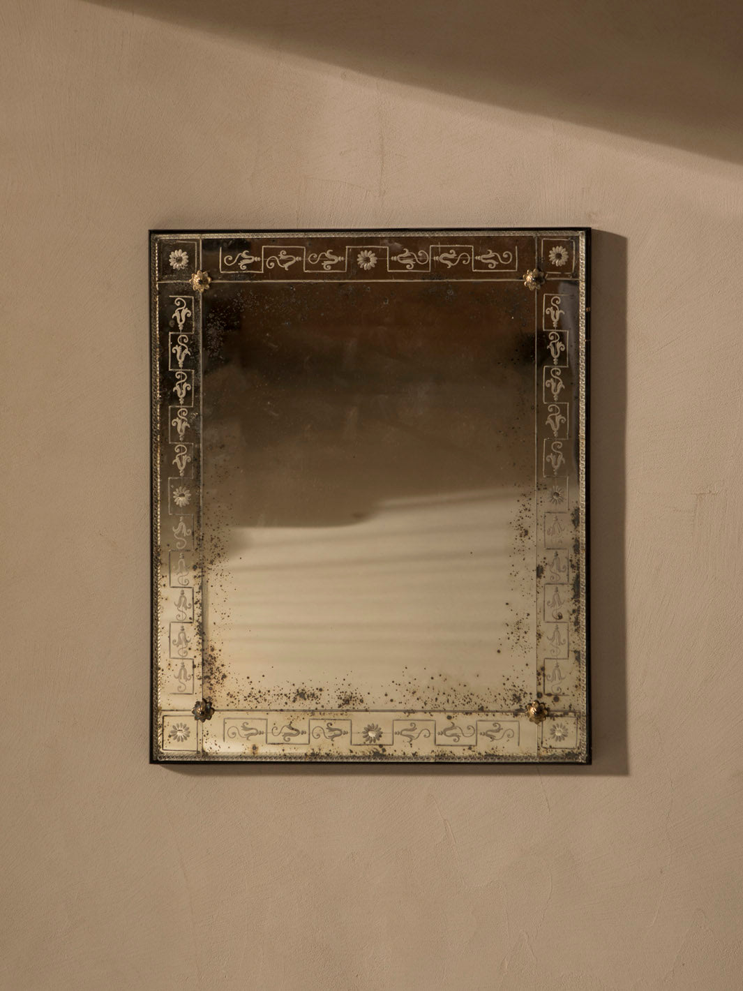 Pair of 1920s Venetian mirrors